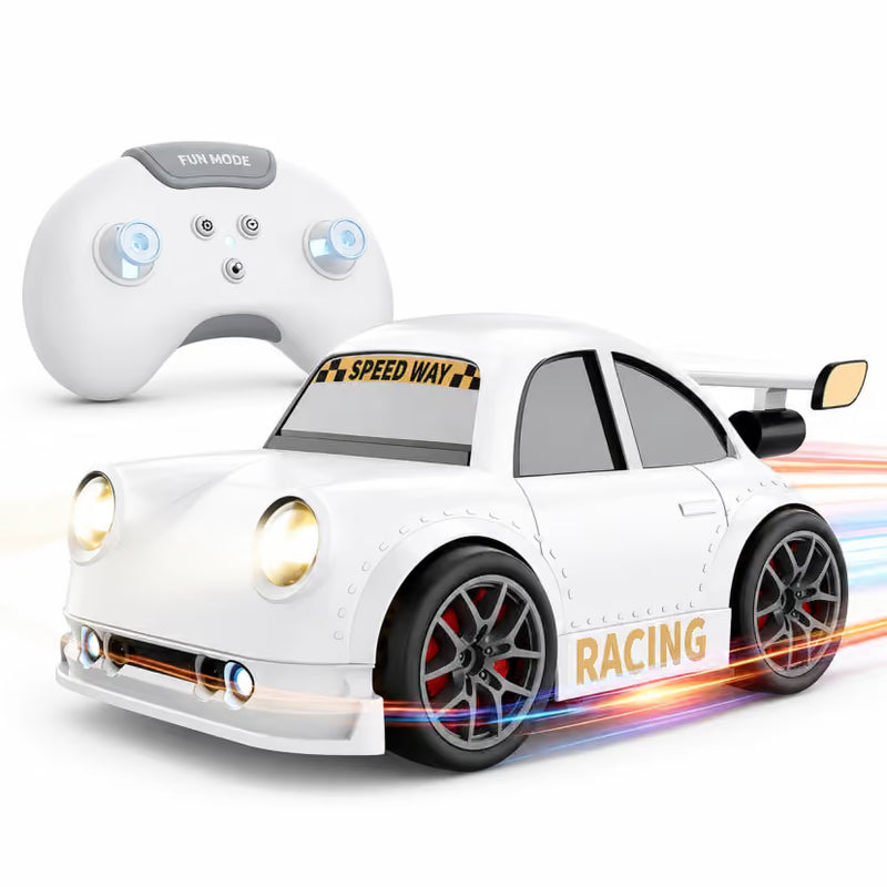 Smart Gesture Control RC Racing Car for Kids | 1:16 Scale | Follow & Escape Mode | LED Lights | Rechargeable Battery
